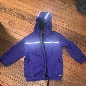 Kids boys reflective MEC jacket size 6